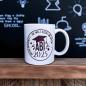 Preview: Keramiktasse - ABI 2025 - Abitur geschafft - Die Welt steht dir offen - Schulabschluss - Personalisierung möglich - Kaffeetasse - Teetasse - Artikel-Nr. 1100003